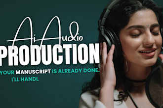 convert your book manuscript into ai audiobook narration acx ready eleven labs