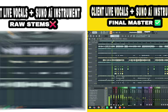 do industry standard suno ai song mixing mastering