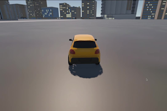 develop 3d car driving game in unity with realistic physics