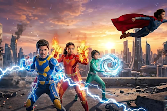 turn your children into superheroes with ai kids animation