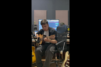 record professional guitar riffs and lines