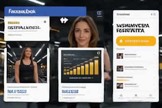 generate gym leads, fitness leads with facebook ads and landing page