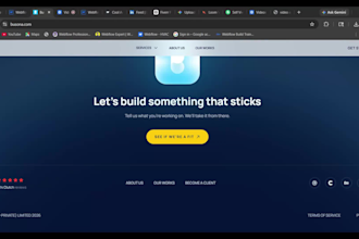be your senior webflow developer for scalable website design