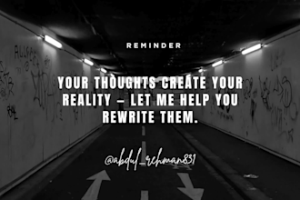 create custom affirmation videos