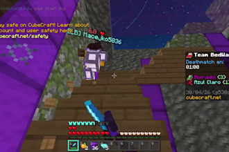 jugaré minecraft bedrock contigo y te ayudo a mejorar