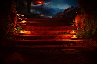 do unreal engine 5 virtual studio, cgi film set, music video 3d game environment