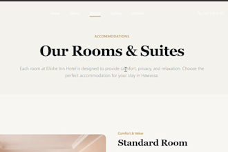 build a professional restaurant website with online menu