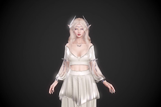 create custom vrchat avatar, 3d character model nsfw vr character for quest