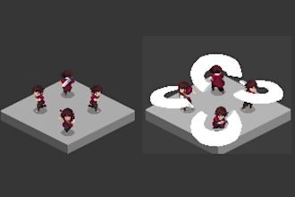 create pixel game art, pixel art animation sprite sheet and pixel art character