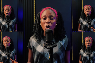 record soulful female harmonies, bg vocals or be your choir