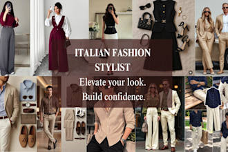 be your italian personal fashion stylist personal shopper online shopper advisor