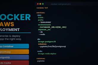 dockerize your application using dockerfile docker compose and AWS