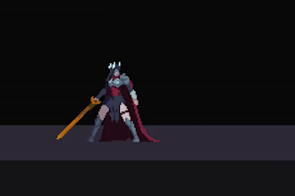 design pixel sprite animation game art 8bit character rpg video game