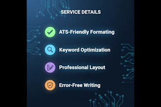 do basic resume writing and CV writing with ats  format