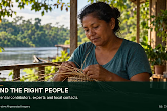 provide film research and pre production support in the brazilian amazon