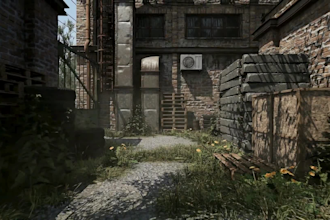 3d game environment open world map game level design unreal engine environment