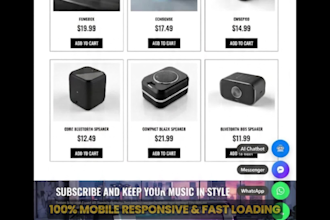 build a woocommerce store with ai chatbot and free app for mobile and desktop
