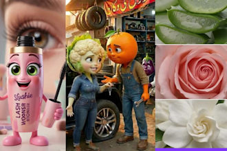 viral ai talking fruit ai talking object, claymation pixar ugc ads video style