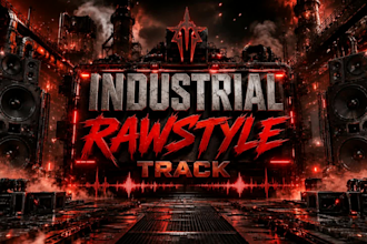 produce an industrial techno track