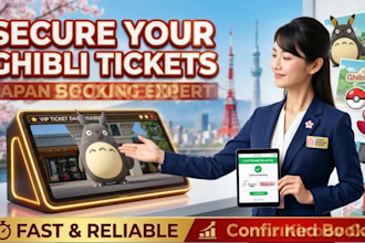 help you secure sold out ghibli museum tickets and japan attraction reservations