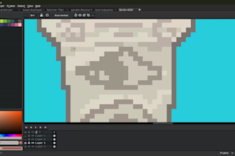 create any custom pixel art game assets for your game