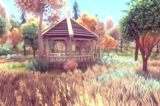 design lowpoly environment for your game