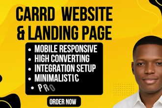 carrd, carrd website design carrd landing page carrd website redesign carrd co