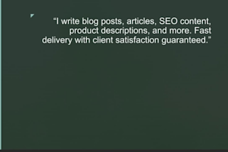 write simple and clear website content