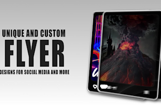 animate flyer and create animated event flyer, party flyer and sports flyer