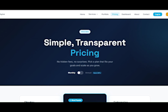 build a modern react website