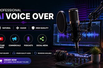 create professional ai voice over with elevenlabs
