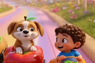 create 3d kids animation for kids character animation kids learning song video