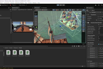 develop a professional 3d mobile game in unity