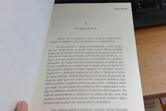 conmigo vas a crear emociones en el lector