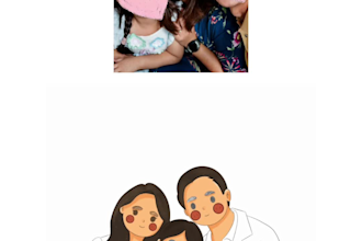 draw a custom chibi portrait