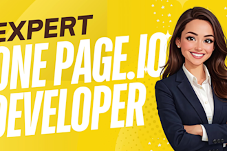 create a modern premium landing page using onepage io funnel design onepage io