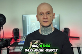 mix and master your edm, dnb or dubstep track to club and streaming standards