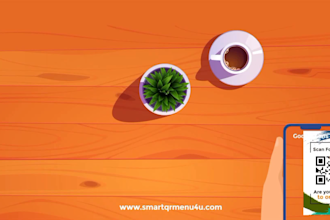 create a qr code menu website for your restaurant
