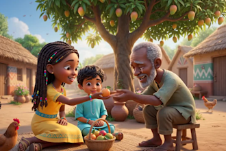 create african folktale mythology and legend ai storytelling videos