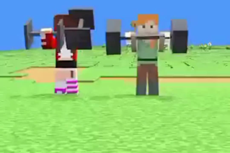 minecraft blockbench 3d models mobs, weapons addons, and 3d lowpoly animation