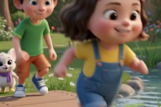 create cute ai cartoon videos for kids