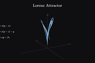 create math or physics animations using manim