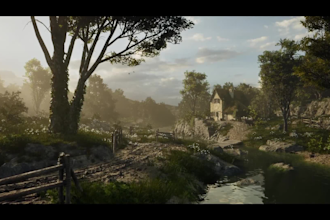 create 3d game environment assets, props, buildings, terrain and modular assets