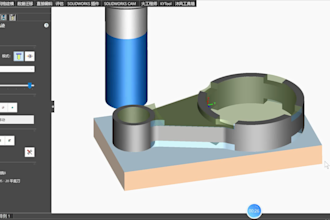 solidworks cam machining simulation