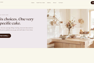 make a website tailored to your brand