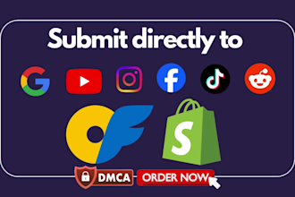 send dmca takedown notice to remove copyright content