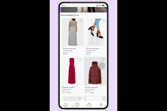 create mobile app UI design for android and ios