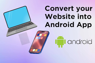 convert websites to android app