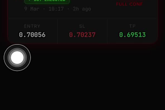 build an automated python trading app for crypto or forex