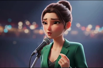 create 2d cinematic fashion and story animations